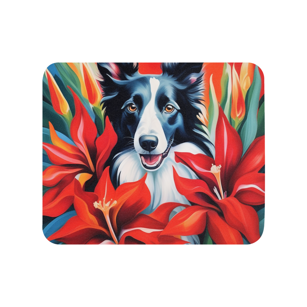 PugMug Custom Border Collie Mouse Pad