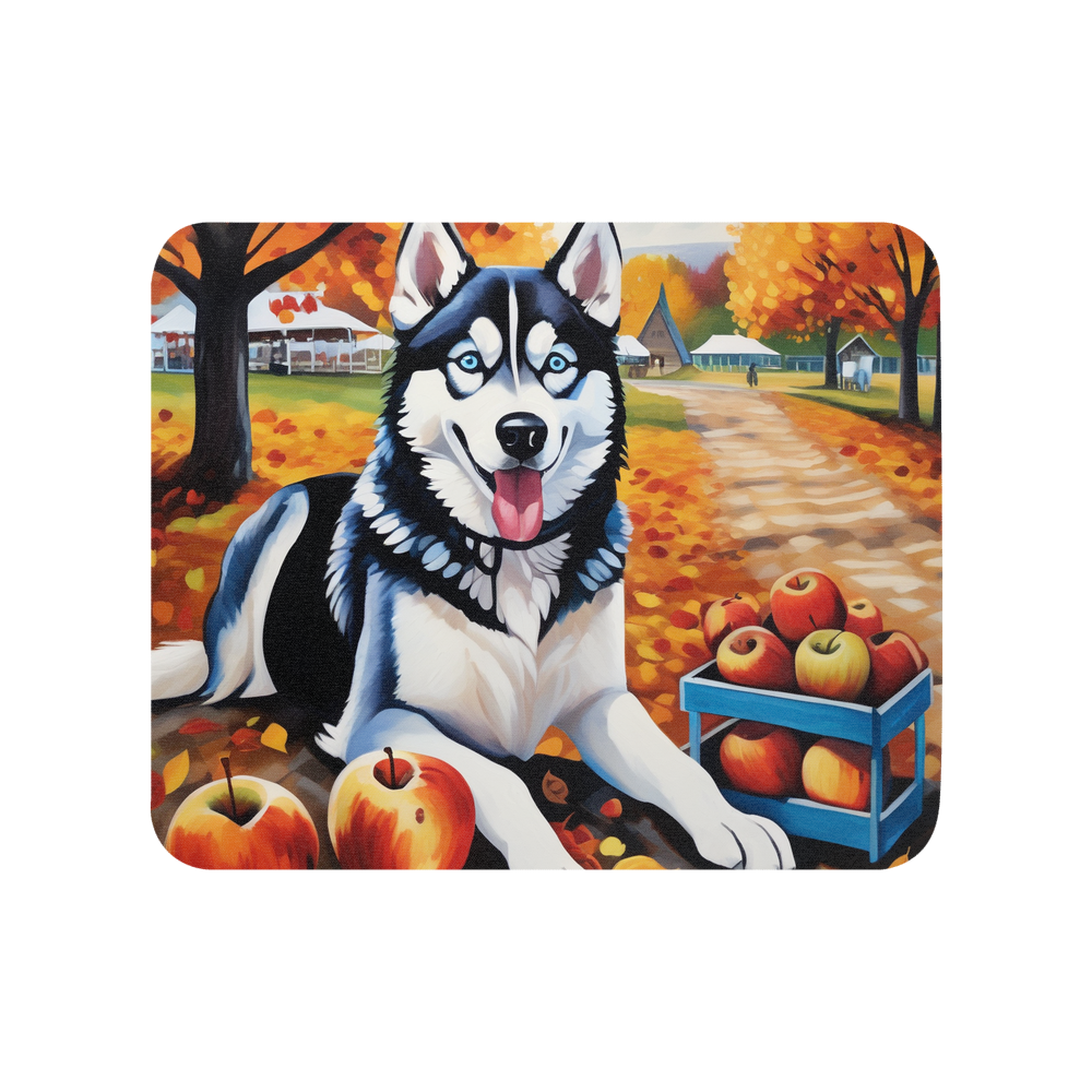 PugMug Custom Siberian Husky Mouse Pad