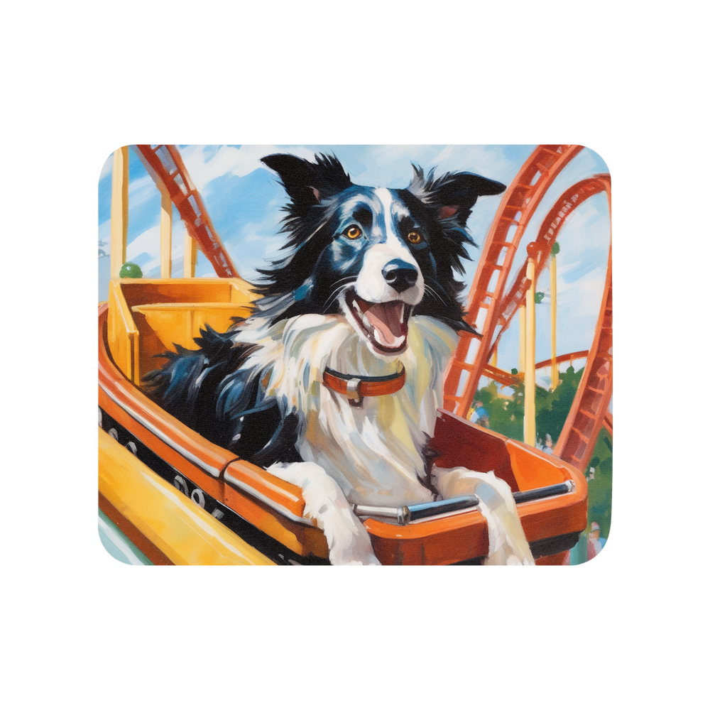 PugMug Custom Border Collie Mouse Pad