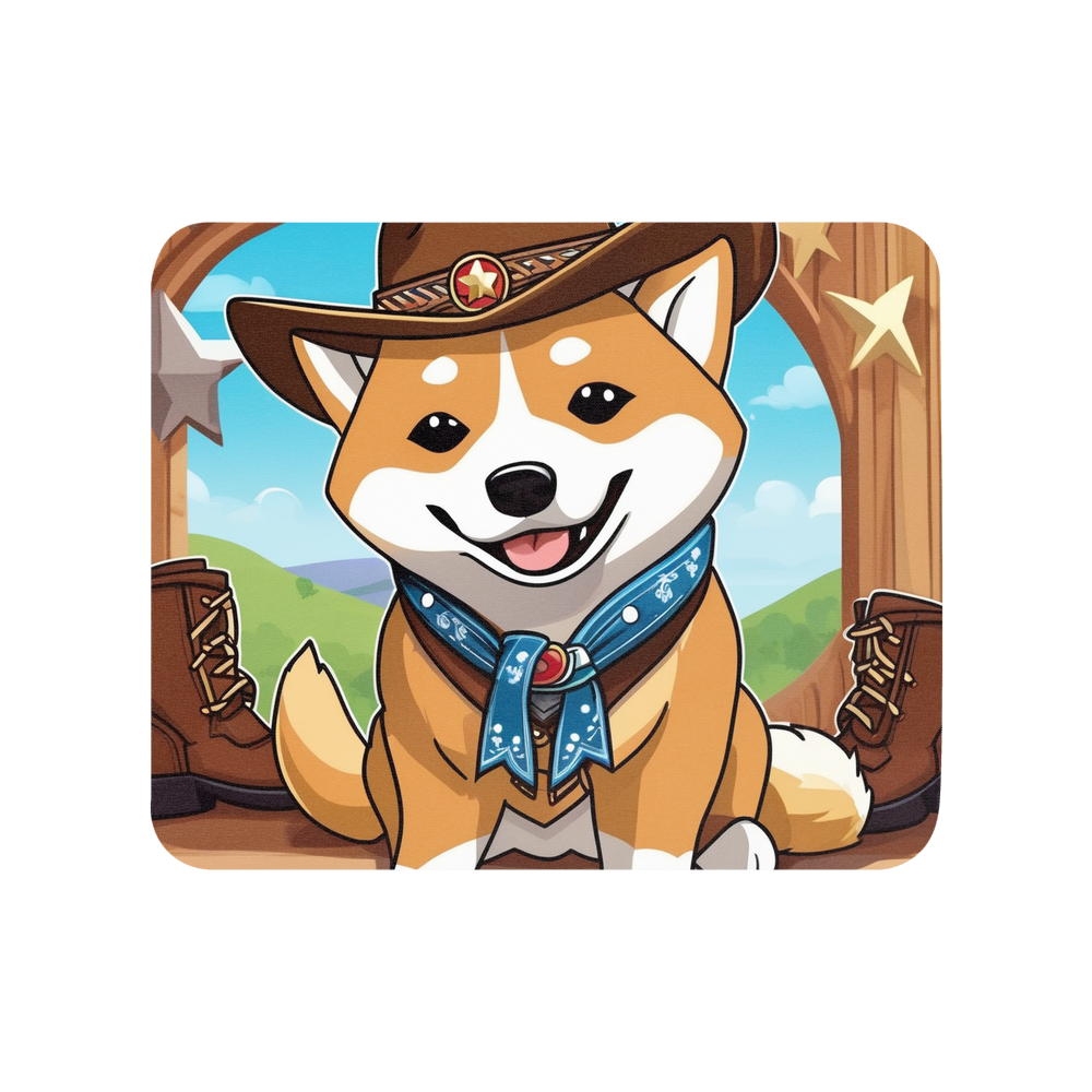 PugMug Custom Shiba Inu Mouse Pad