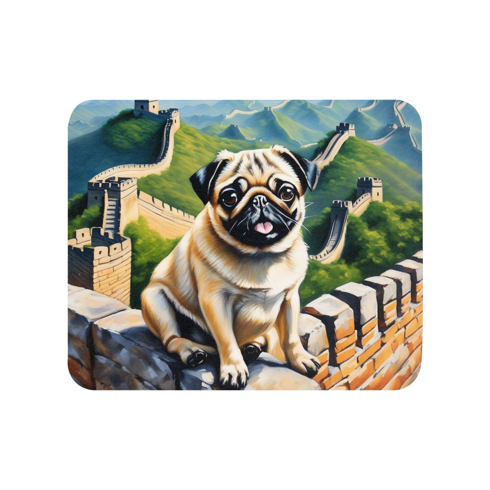 PugMug Custom Pug Mouse Pad