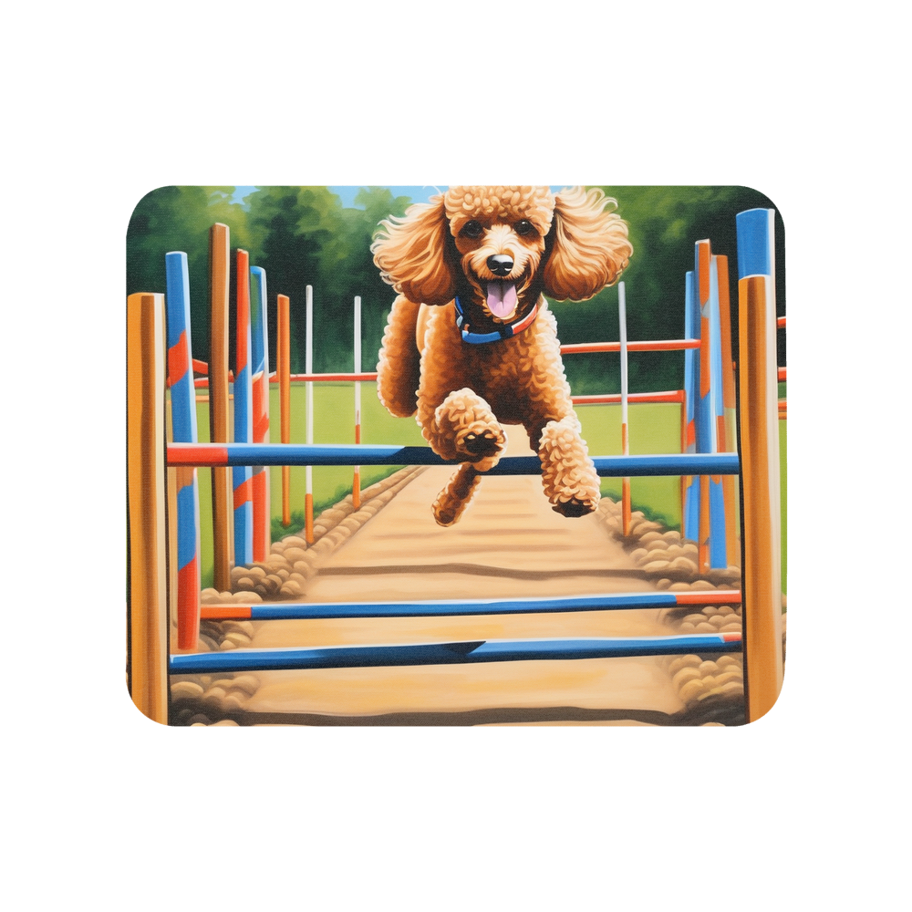 PugMug Custom Tan Poodle Mouse Pad
