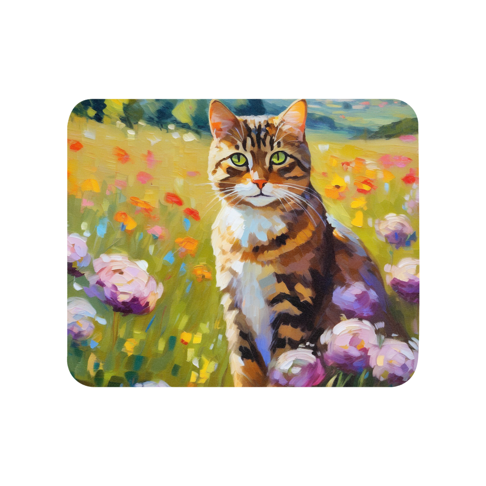 PugMug Custom Tabby Companion Cat Mouse Pad
