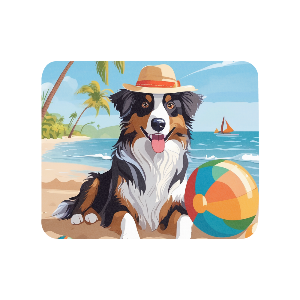 PugMug Custom Australian Shepherd Dog Mouse Pad