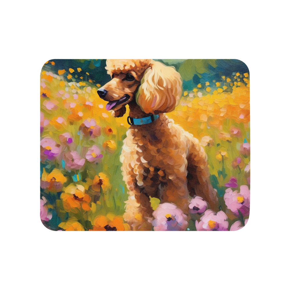 PugMug Custom Tan Poodle Mouse Pad