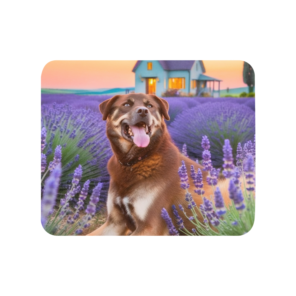 PugMug Custom Blue Mouse Pad