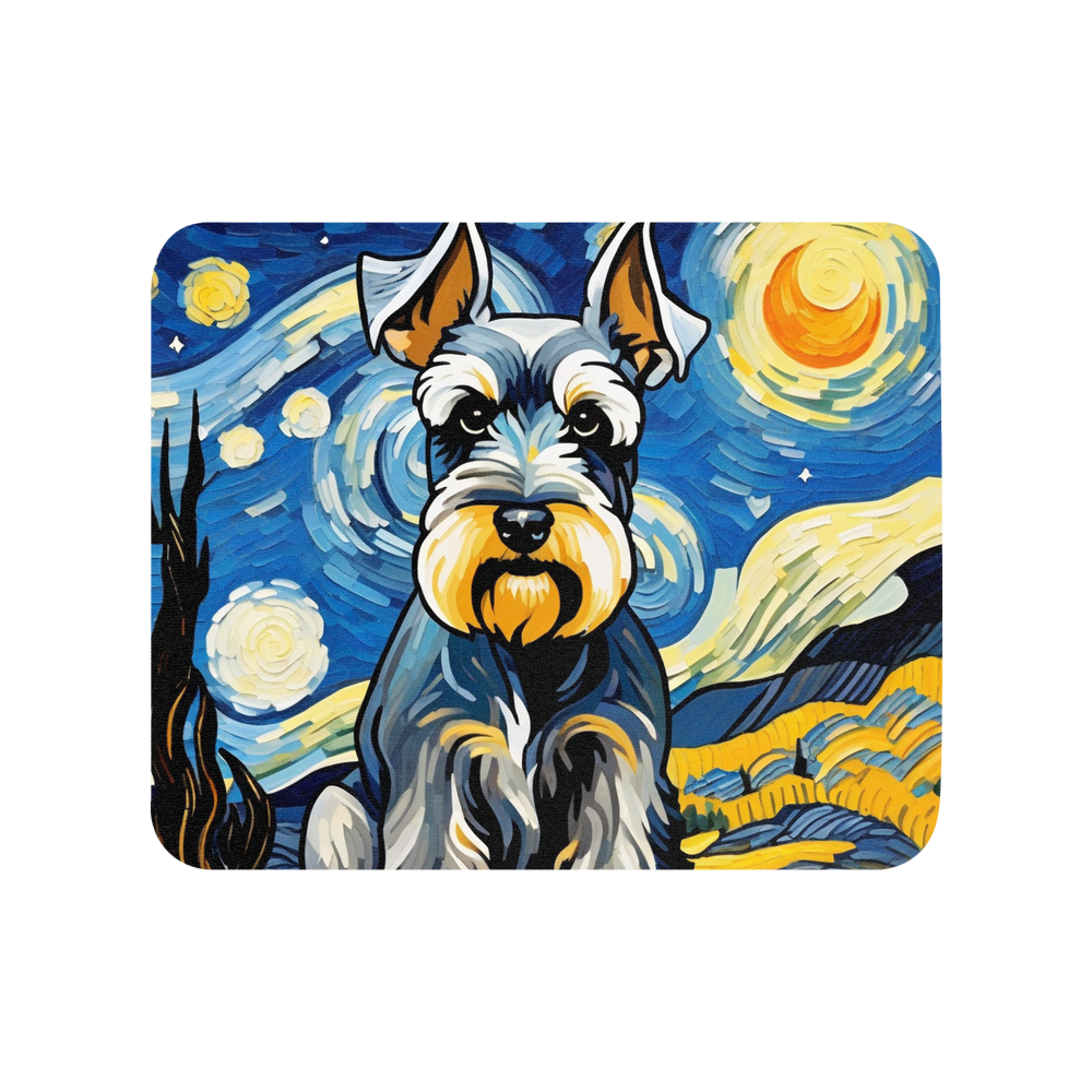 PugMug Custom Miniature Schnauzer Mouse Pad