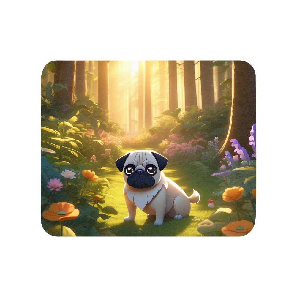 PugMug Custom Pug Mouse Pad