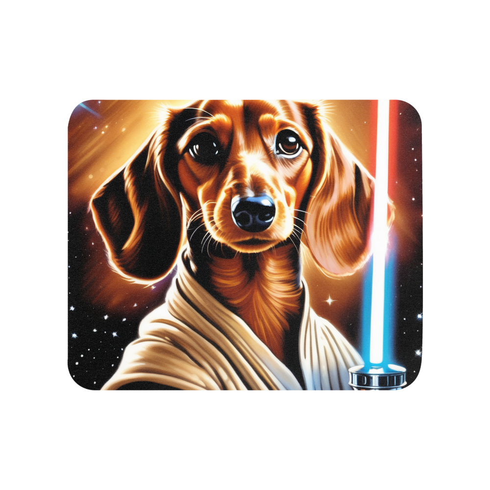 PugMug Custom Tan Dachshund Mouse Pad