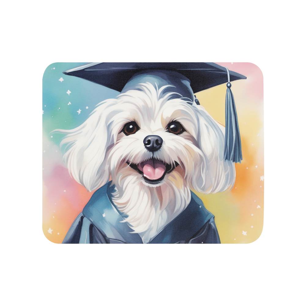 PugMug Custom Maltese Dog Mouse Pad