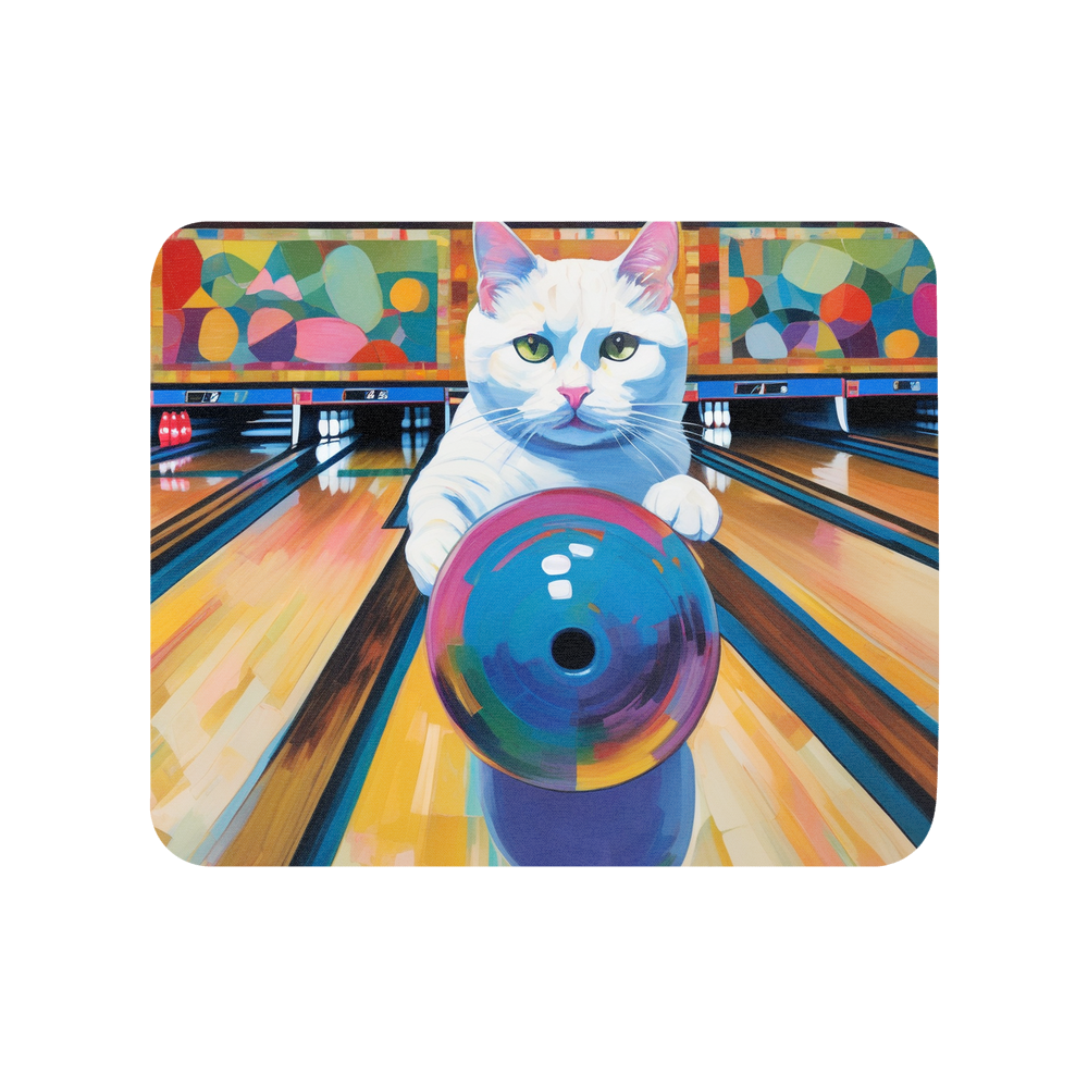 PugMug Custom White Companion Cat Mouse Pad