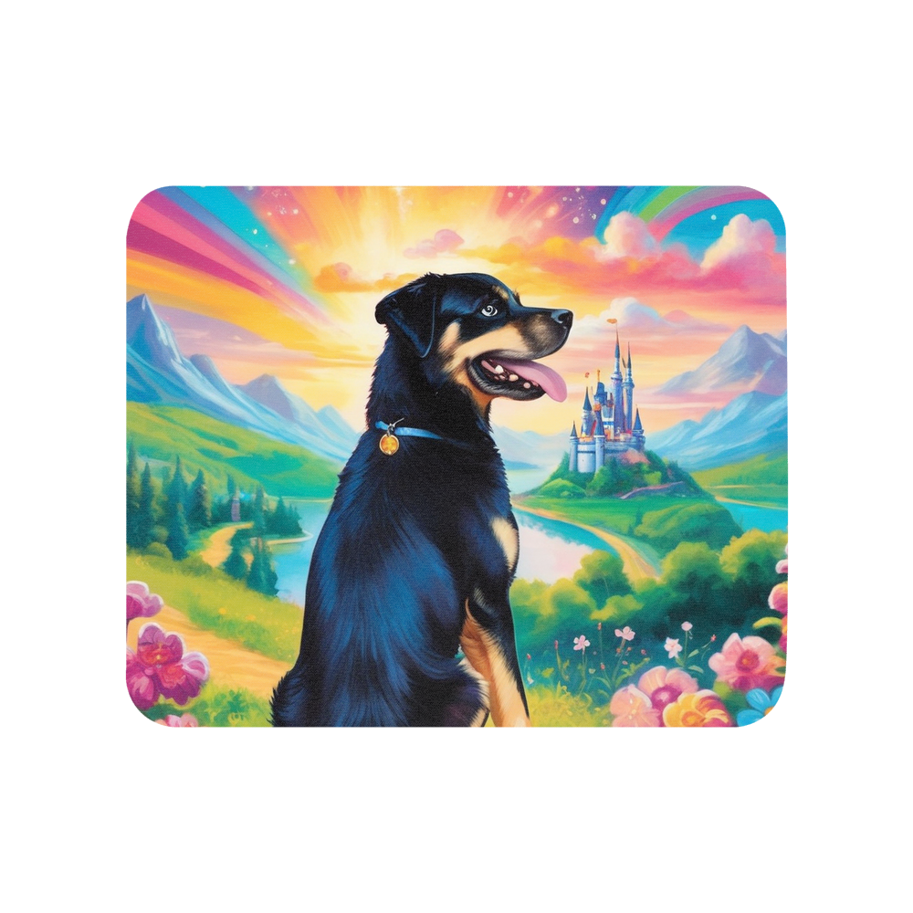 PugMug Custom Blue Mouse Pad