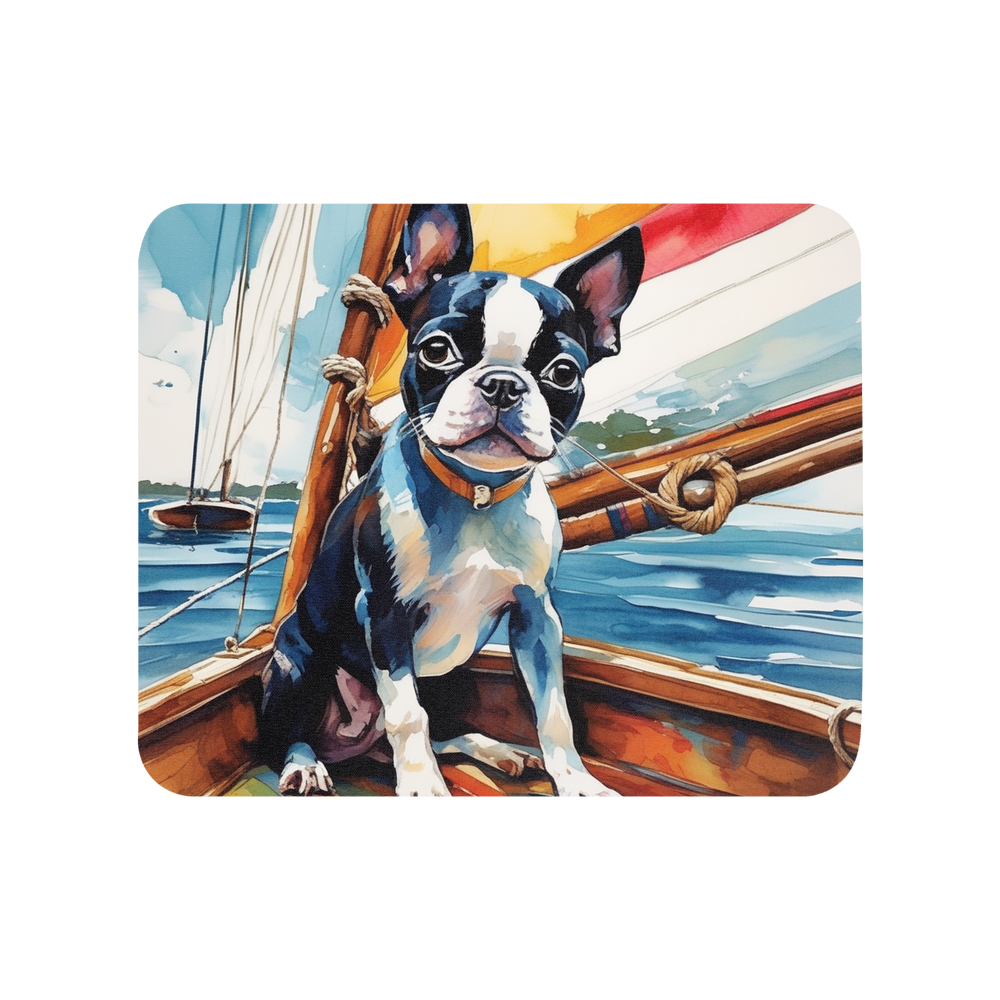 PugMug Custom Boston Terrier Mouse Pad