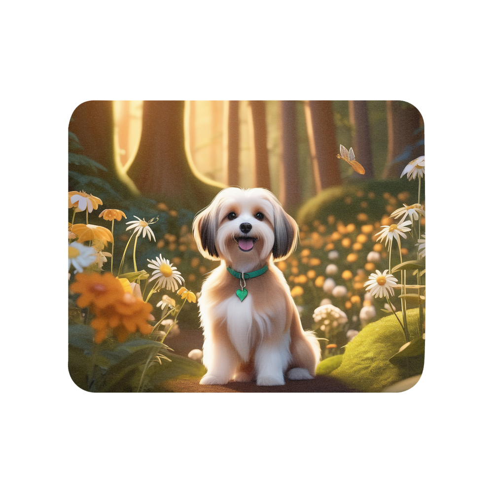 PugMug Custom Tan Havanese Dog Mouse Pad