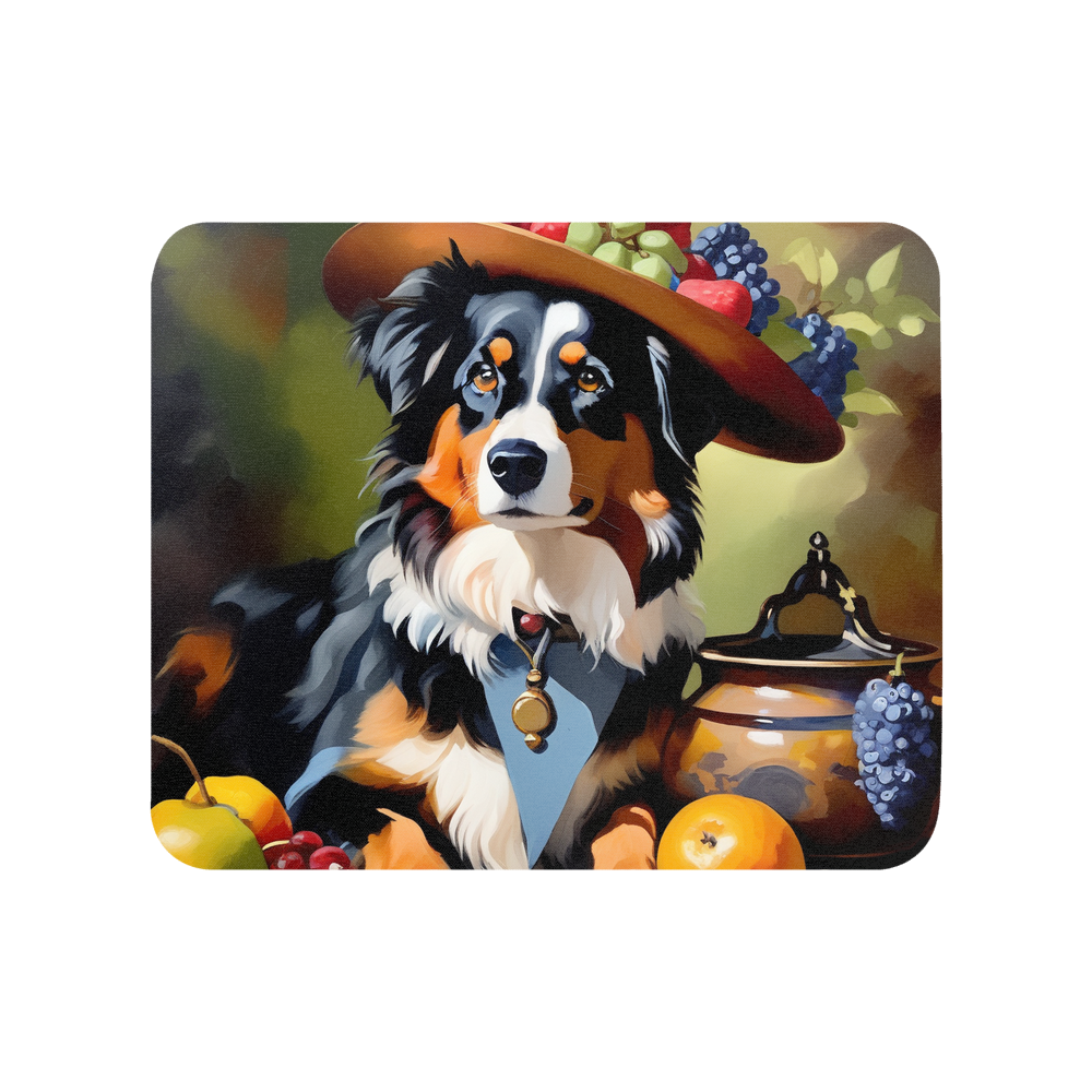 PugMug Custom Miniature American Shepherd Mouse Pad