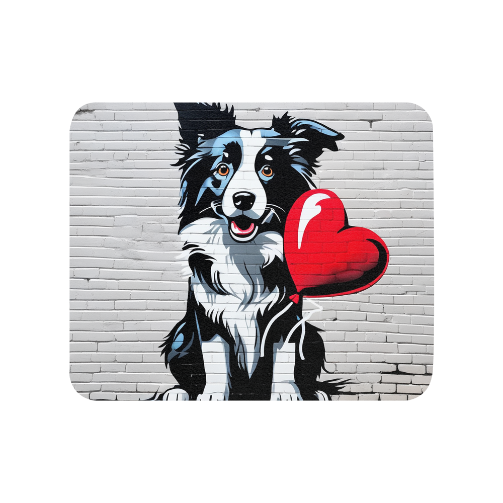 PugMug Custom Border Collie Mouse Pad