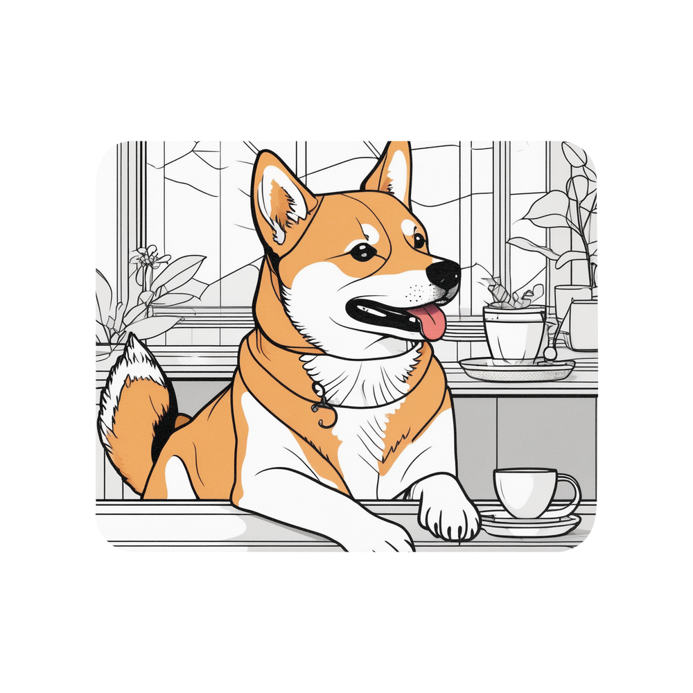 PugMug Custom Shiba Inu Mouse Pad