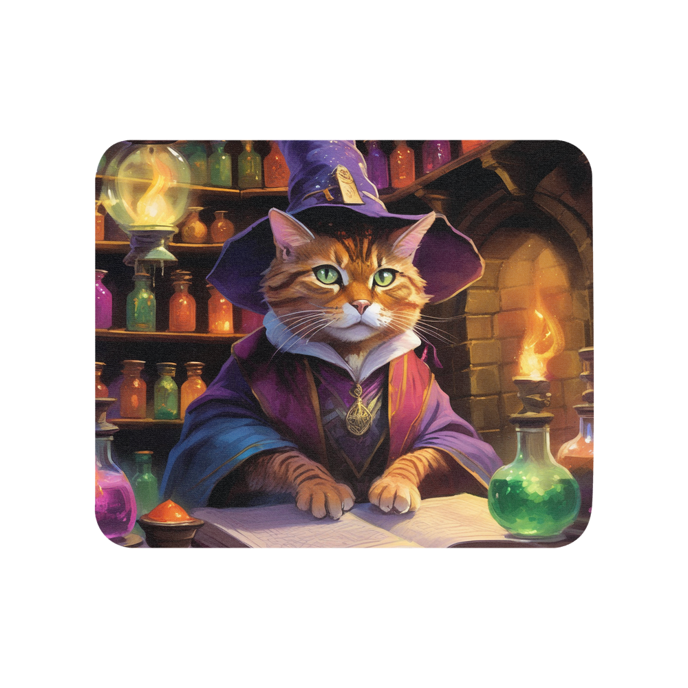 PugMug Custom Tabby Exotic Cat Mouse Pad