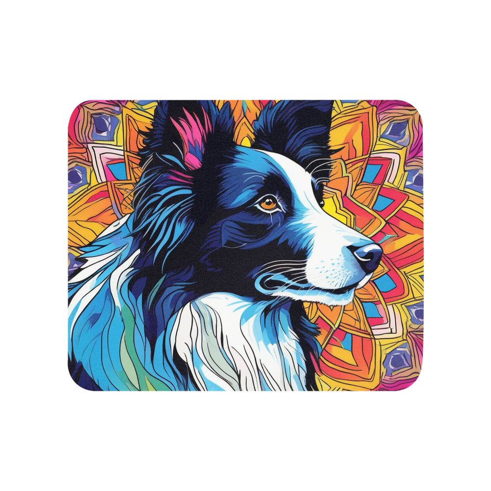 PugMug Custom Border Collie Mouse Pad