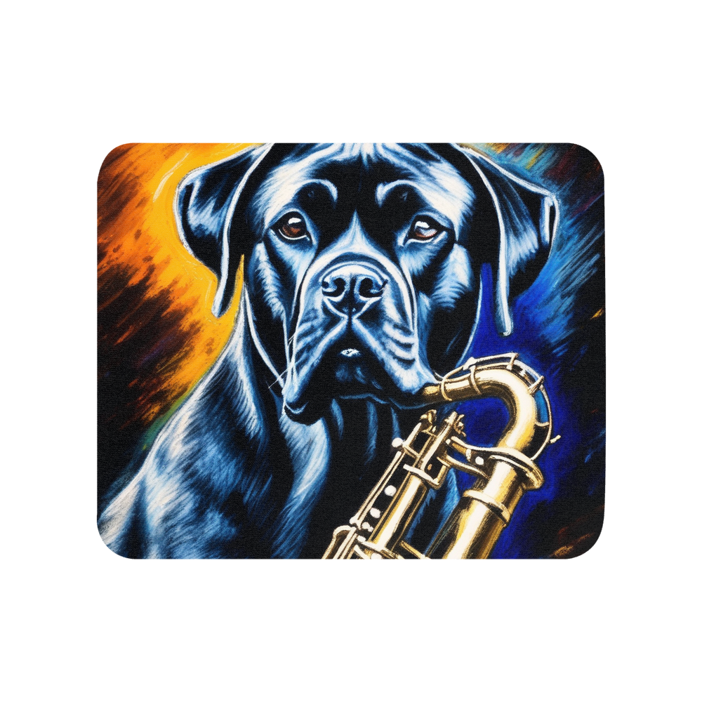 PugMug Custom Cane Corso Mouse Pad