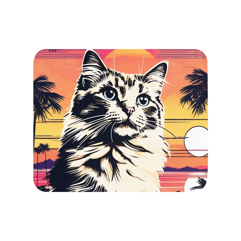 PugMug Custom Tabby Ragdoll Cat Mouse Pad