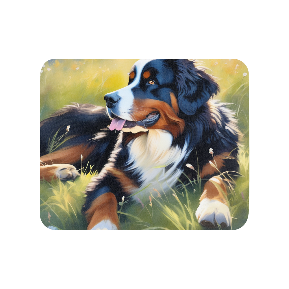 PugMug Custom Bernese Mountain Dog Mouse Pad