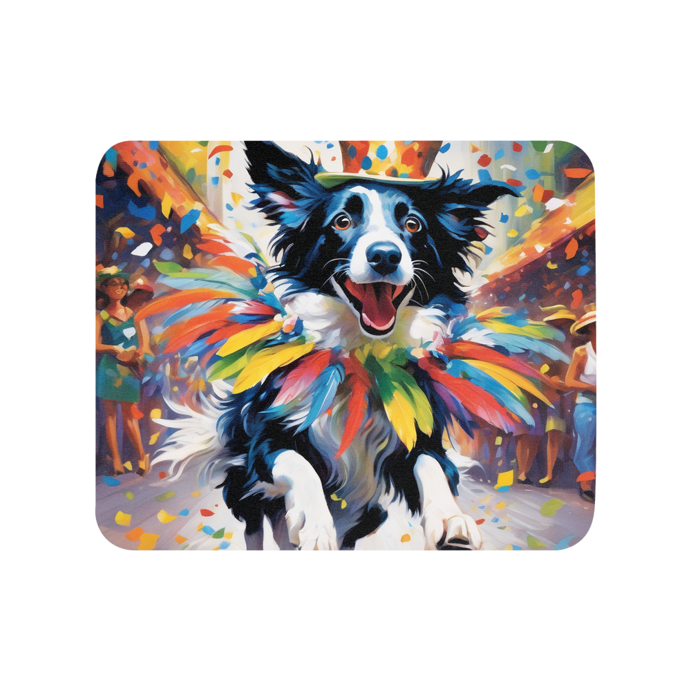 PugMug Custom Border Collie Mouse Pad