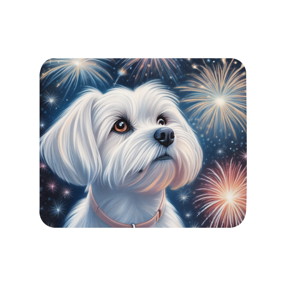 PugMug Custom Maltese Dog Mouse Pad