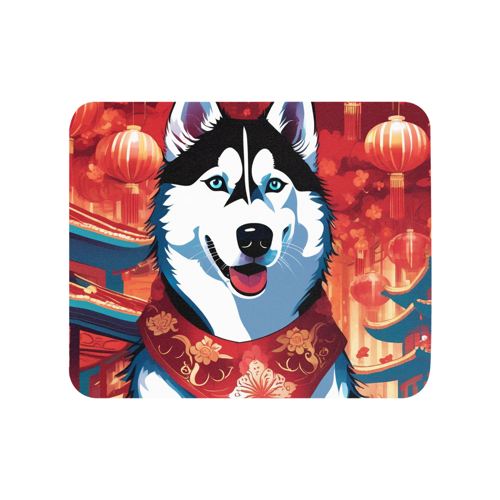 PugMug Custom Siberian Husky Mouse Pad