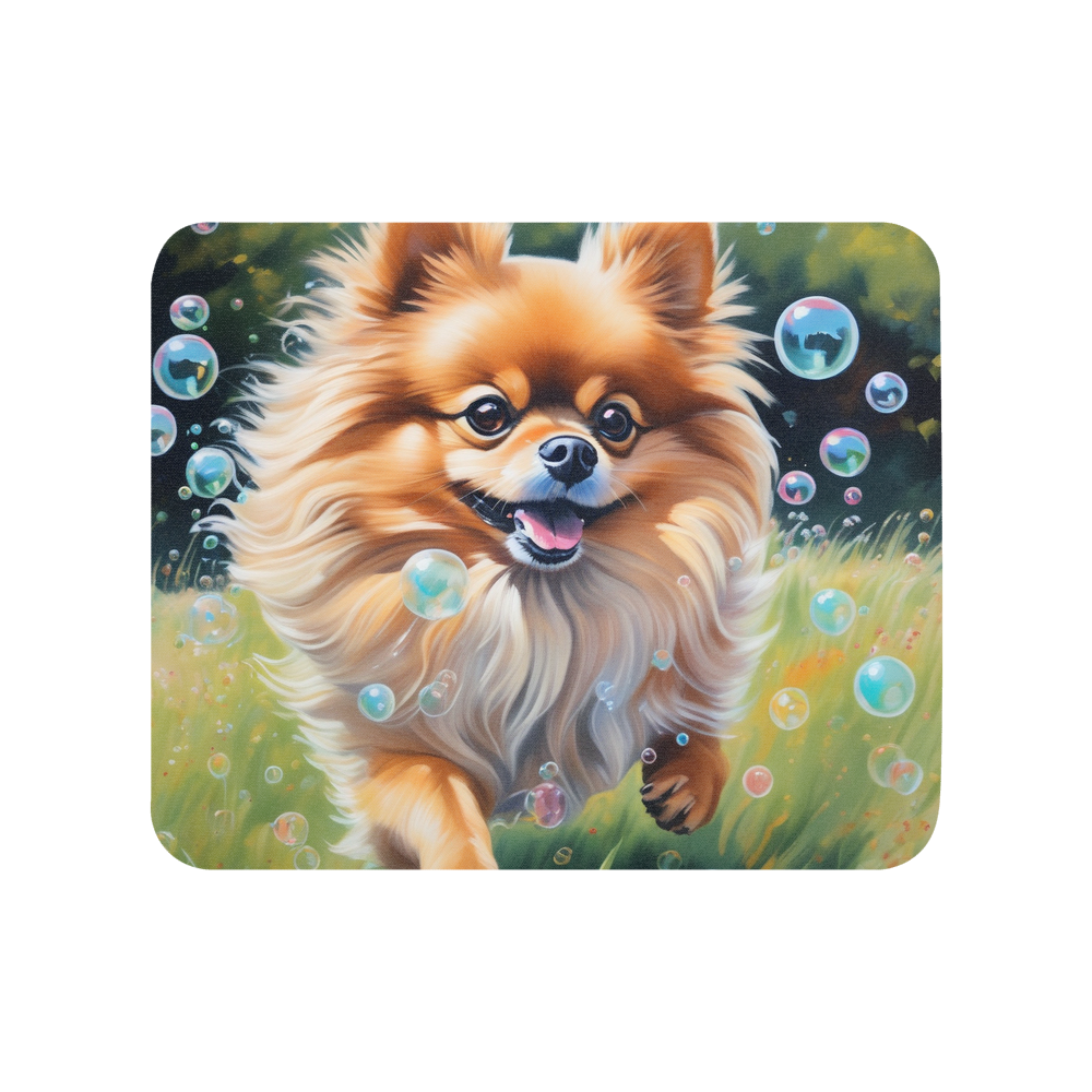 PugMug Custom Tan Pomeranian Mouse Pad