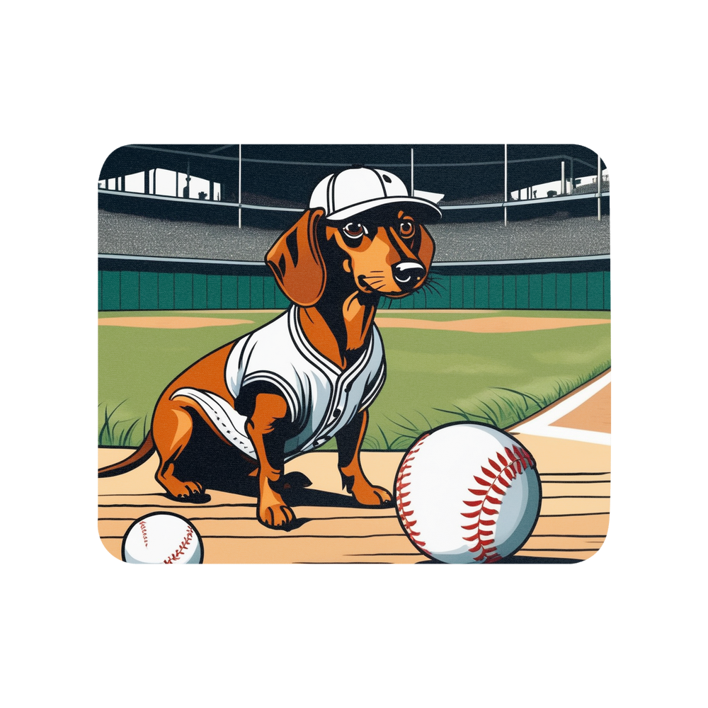 PugMug Custom Tan Dachshund Mouse Pad