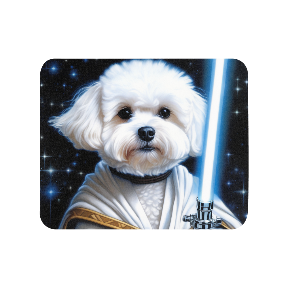 PugMug Custom Bichons Frise Mouse Pad