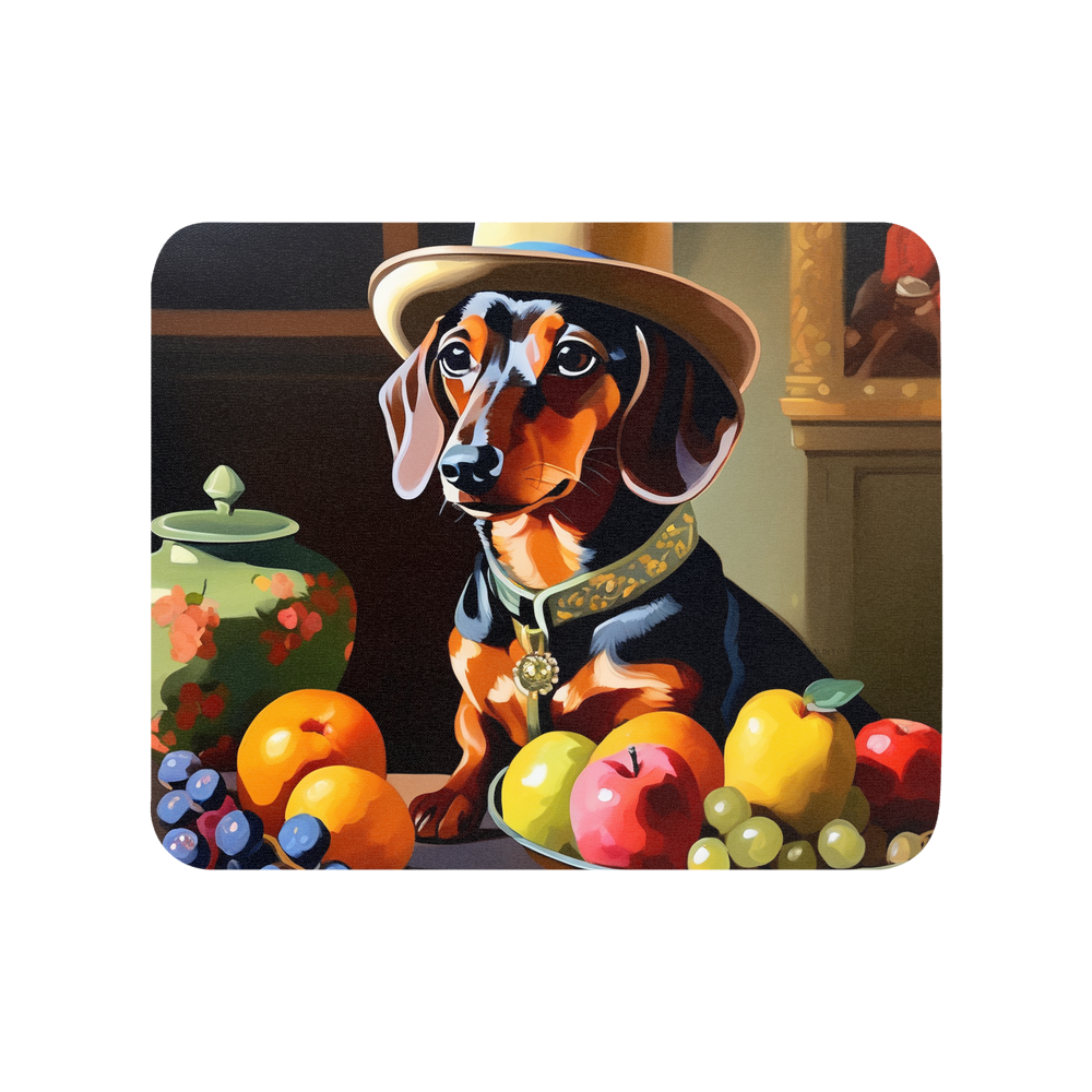 PugMug Custom Tan Dachshund Mouse Pad