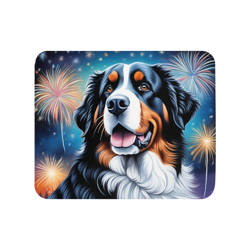 PugMug Custom Bernese Mountain Dog Mouse Pad