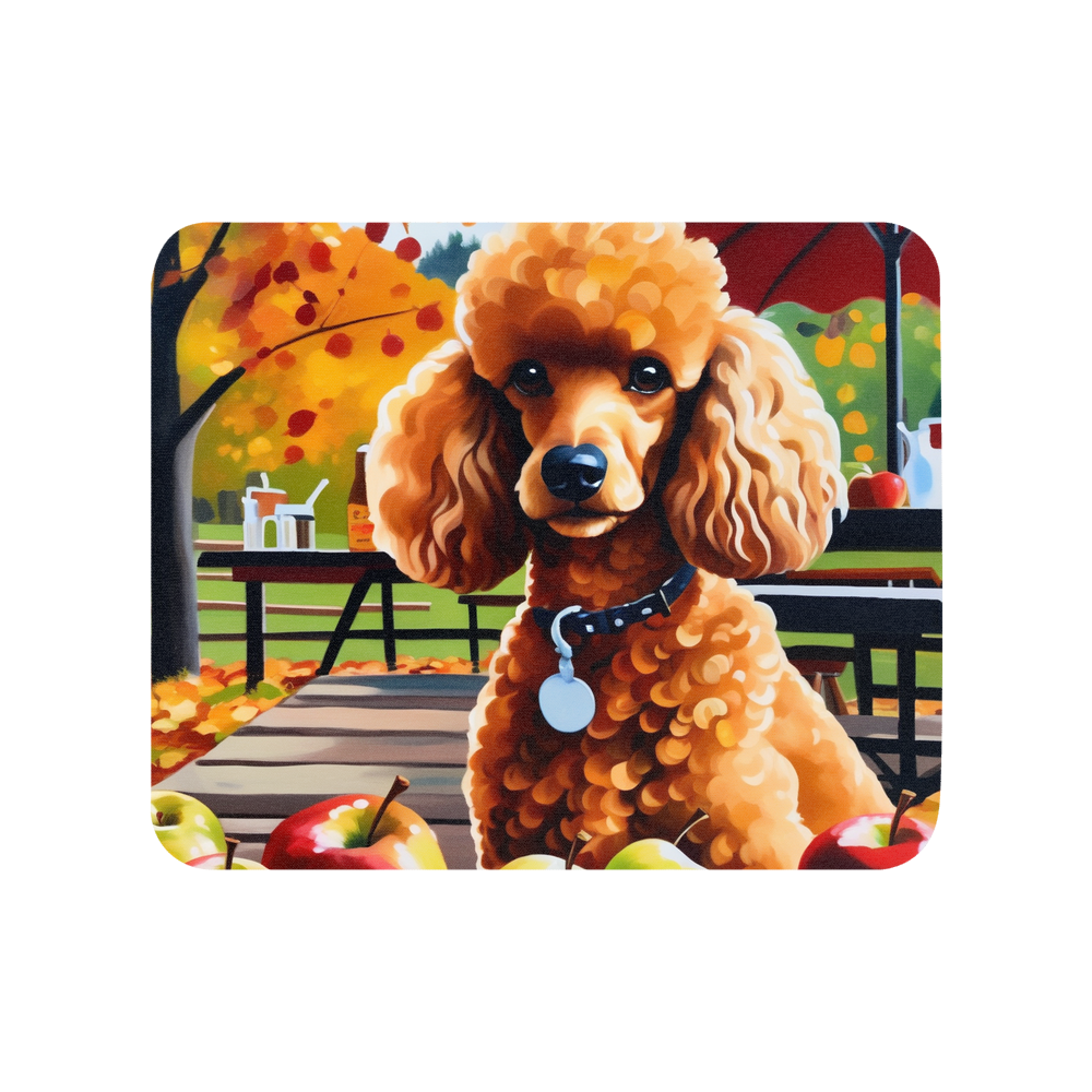 PugMug Custom Tan Poodle Mouse Pad