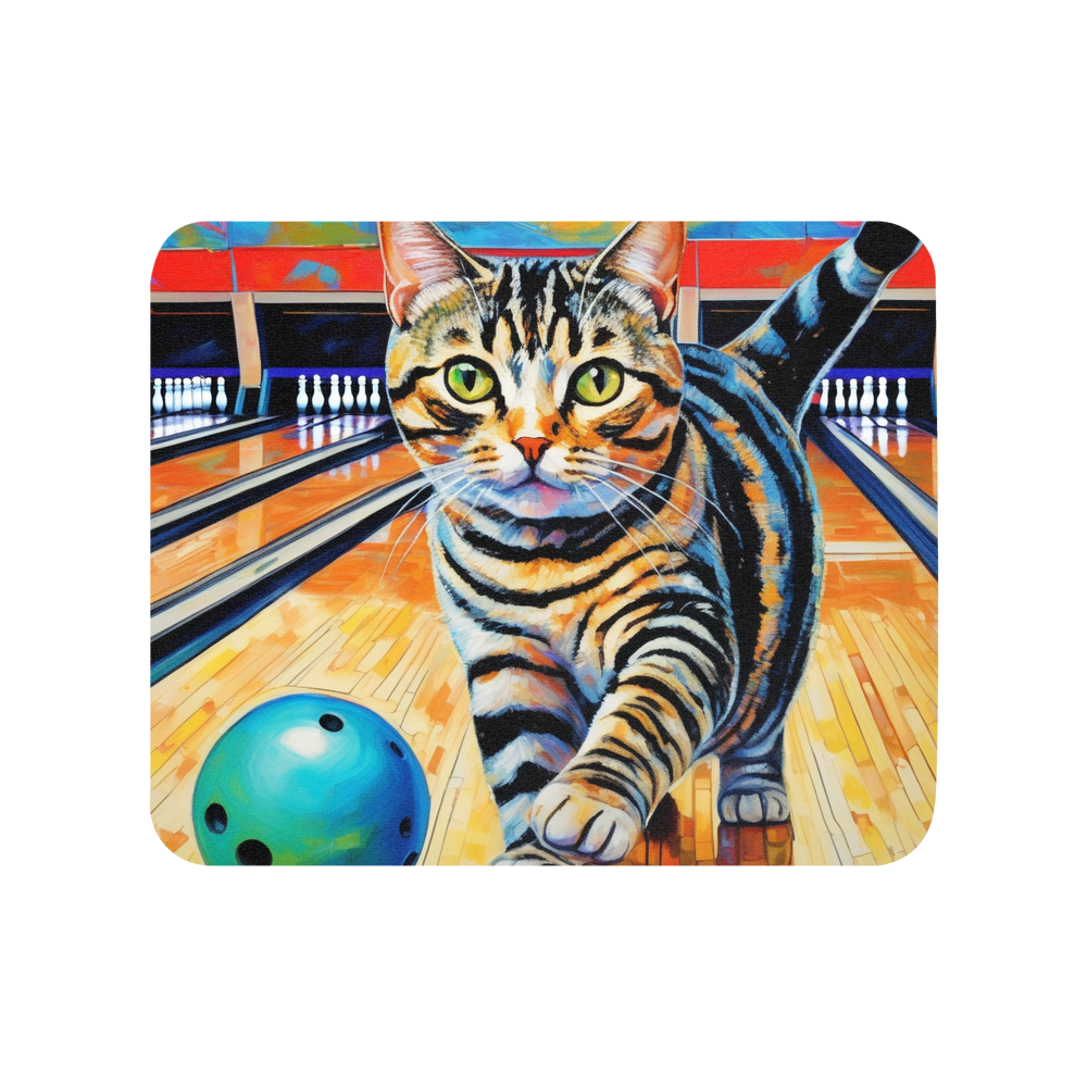 PugMug Custom Tabby American Shorthair Cat Mouse Pad