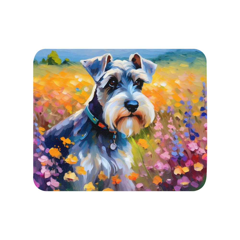 PugMug Custom Miniature Schnauzer Mouse Pad
