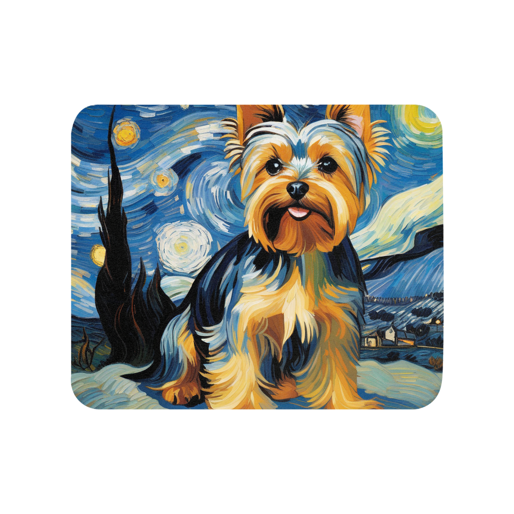 PugMug Custom Yorkshire Terrier Mouse Pad
