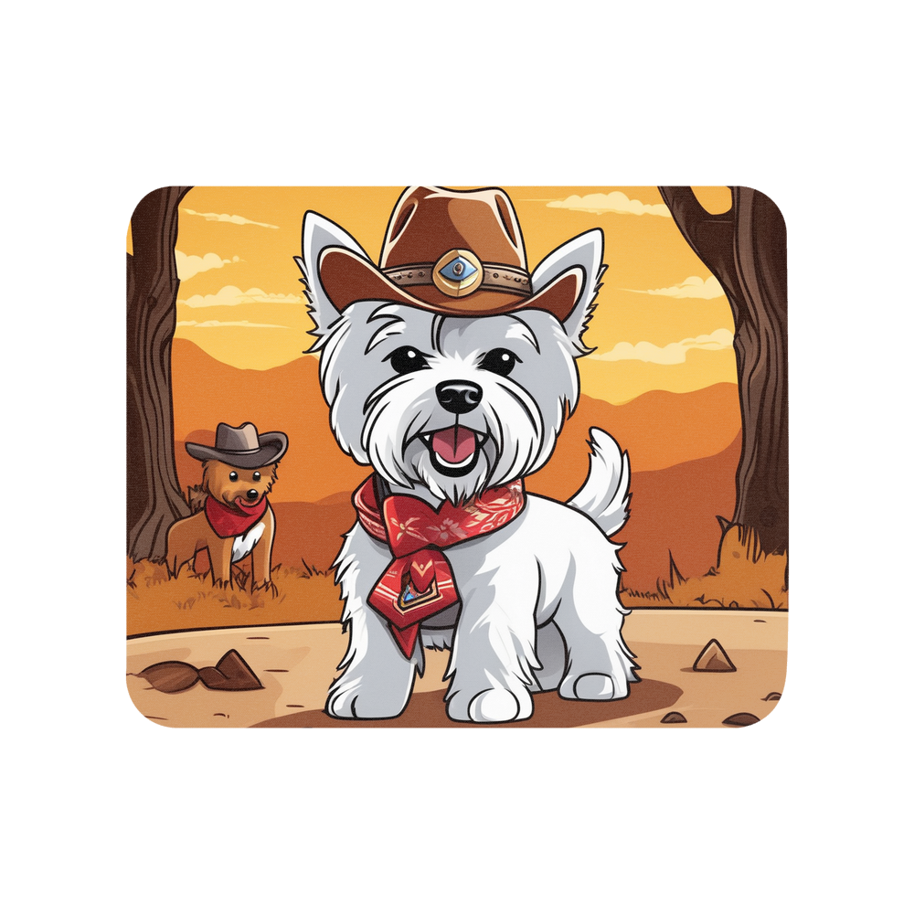 PugMug Custom West Highland White Terrier Mouse Pad