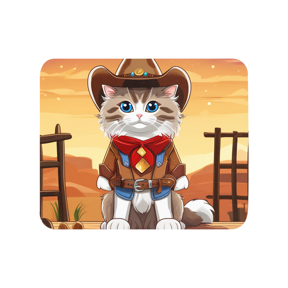 PugMug Custom Tabby Ragdoll Cat Mouse Pad