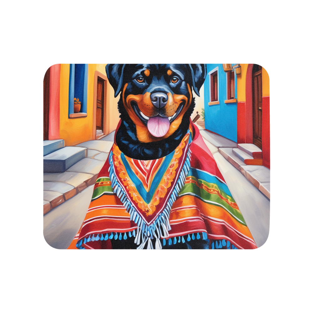 PugMug Custom Rottweiler Mouse Pad