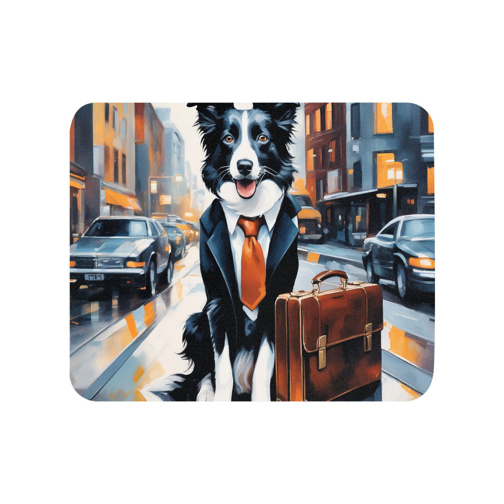 PugMug Custom Border Collie Mouse Pad
