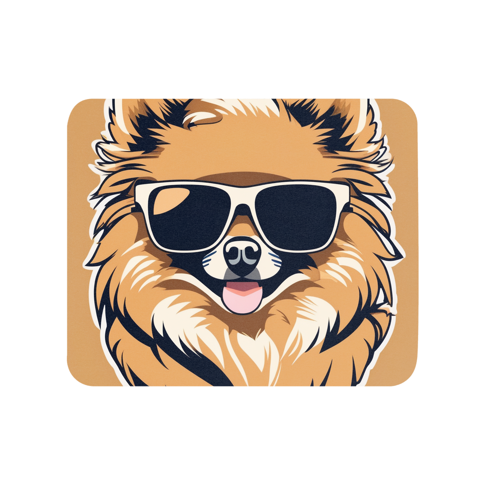 PugMug Custom Tan Pomeranian Mouse Pad