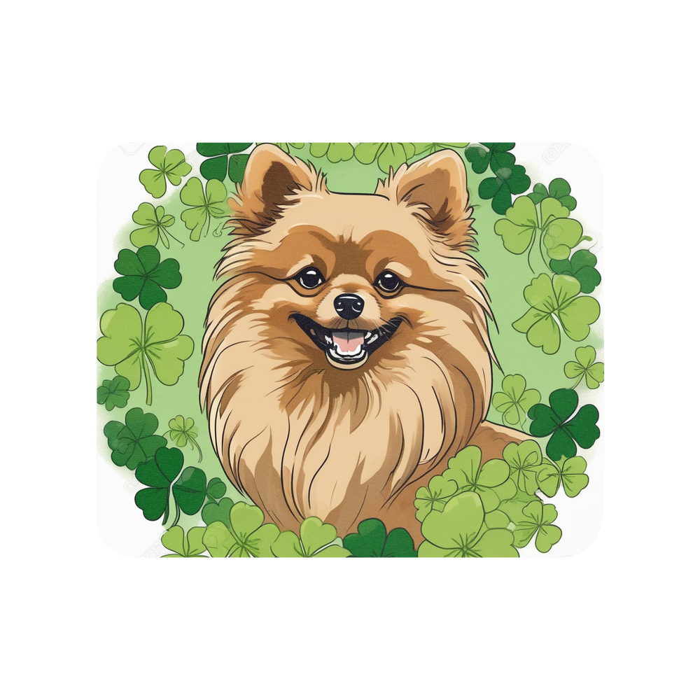 PugMug Custom Tan Pomeranian Mouse Pad