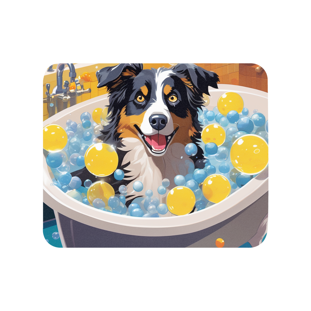 PugMug Custom Australian Shepherd Dog Mouse Pad