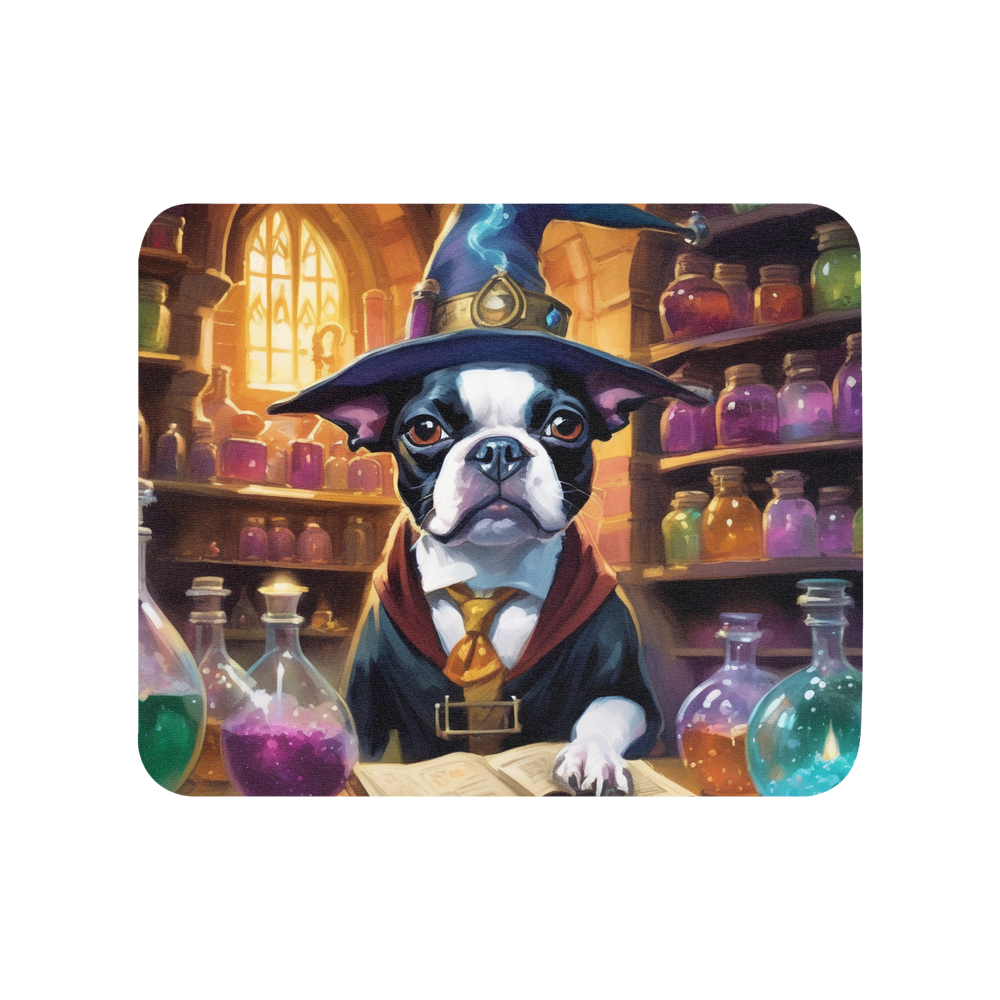 PugMug Custom Boston Terrier Mouse Pad