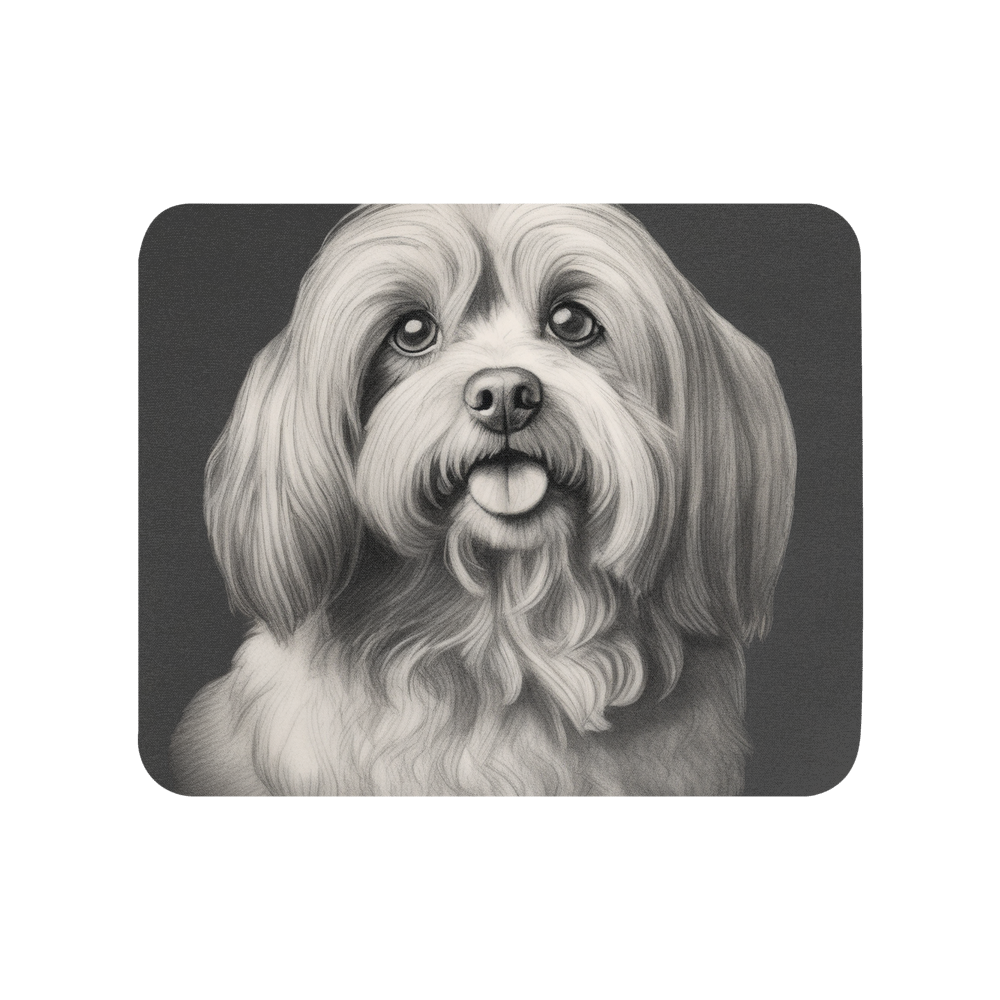 PugMug Custom Tan Havanese Dog Mouse Pad