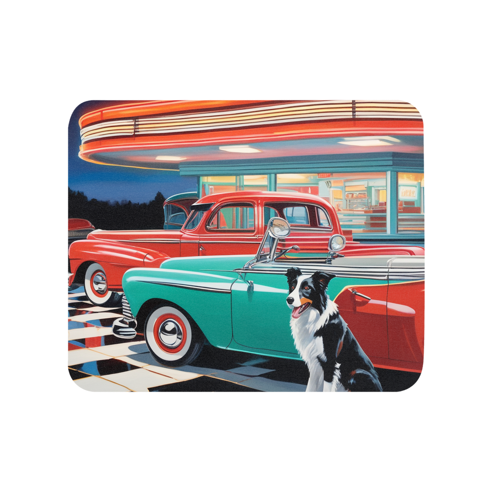 PugMug Custom Border Collie Mouse Pad