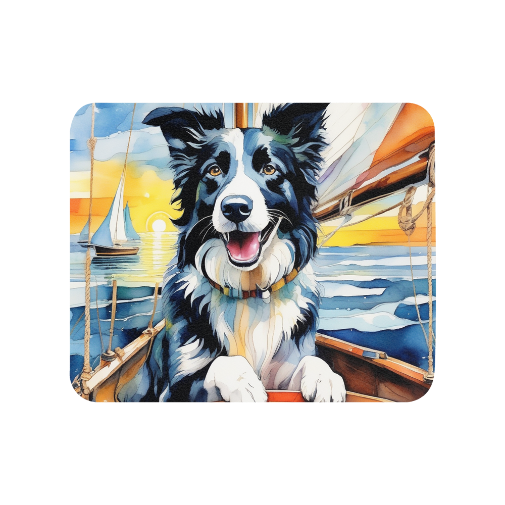 PugMug Custom Border Collie Mouse Pad
