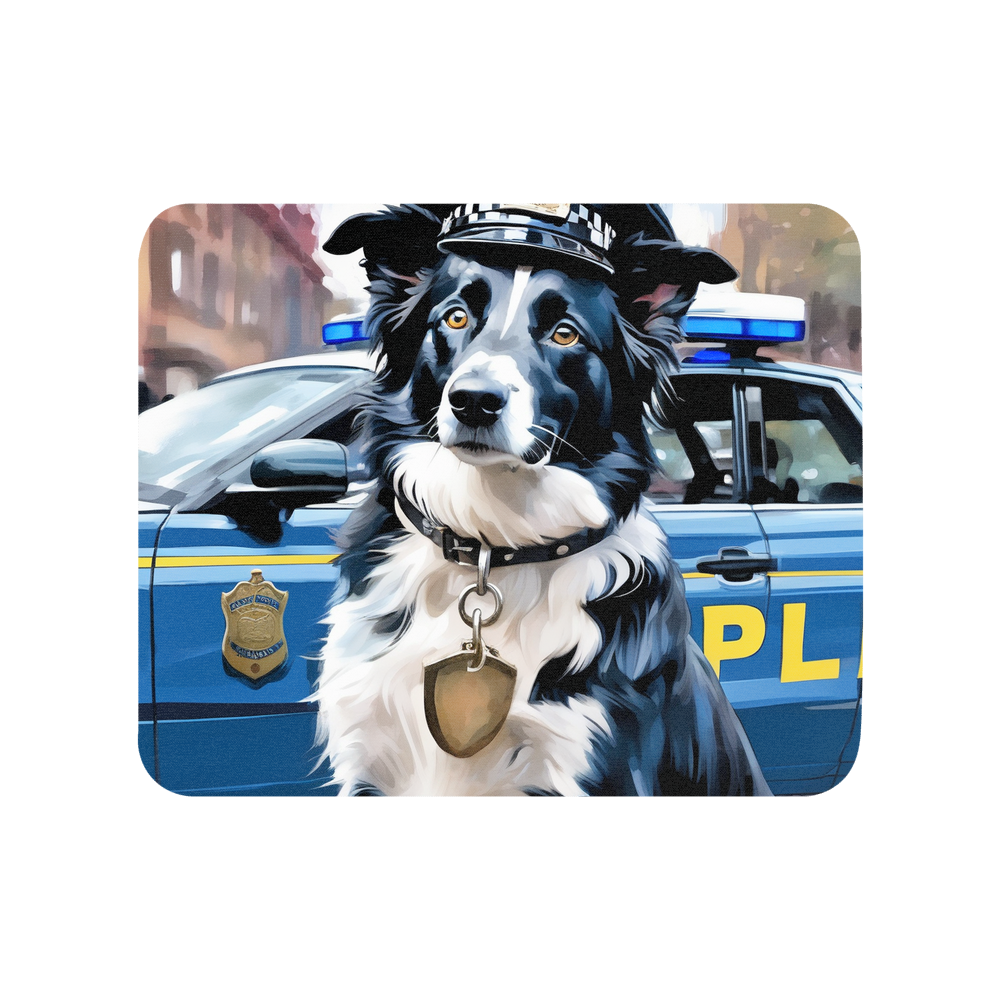 PugMug Custom Border Collie Mouse Pad